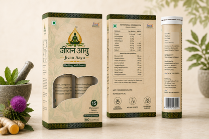 🔥 Jivan Aayu Men's Fitness & Vitality Effervescent Tablets 🎁 Buy 1 Get 1 FREE🔥