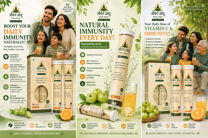 🔥 Jivan Aayu Men's Fitness & Vitality Effervescent Tablets 🎁 Buy 1 Get 1 FREE🔥