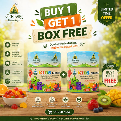 🍓 Kids Multivitamin Gummies – Tasty Nutrition for Growing Champions (🥳Buy 1 Get 1 Free🥳)