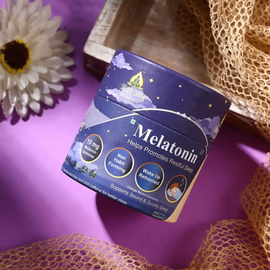 Jivan Aayu Melatonin Gummies (🥳Buy 1 Get 1 Free🥳)