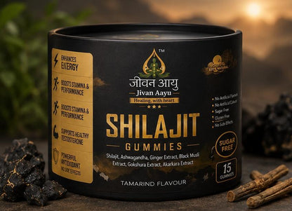 ⚡ Jivan Aayu Shilajit Power Gummies 🔥( Buy 1 Get 1 FREE)