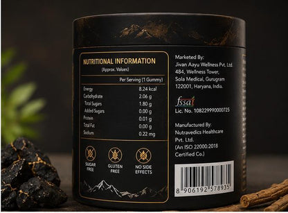 ⚡ Jivan Aayu Shilajit Power Gummies 🔥( Buy 1 Get 1 FREE)